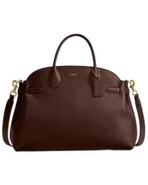 COACH Soft Empire Carryall Bag 40 - Brown