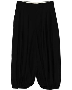 Comme des Garçons Wool Trousers - Black