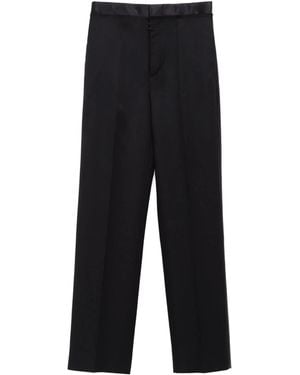 Maison Margiela Wide-Leg Trousers - Black