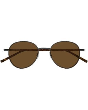 Saint Laurent Eyewear Round Frame Sunglasses - Multicolor