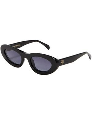 Anine Bing Roma Sunglasses - White