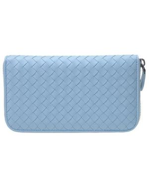 Bottega Veneta Zipper Wallet - Blue