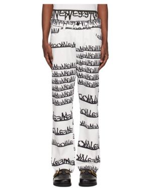 Vivienne Westwood Belt Loop Jeans - White
