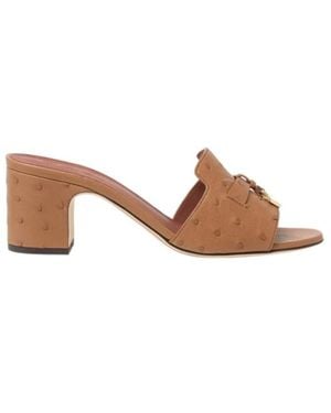 Loro Piana Summer Charms Sandal - Brown