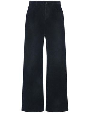 The Row Casual Pants With Belt Loops - Blue