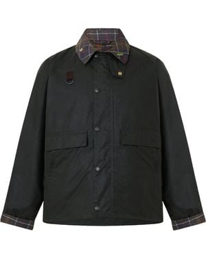 Barbour Waxed Utility Jacket - Black