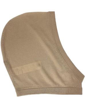 Rick Owens Fine-Knit Balaclava - Natural
