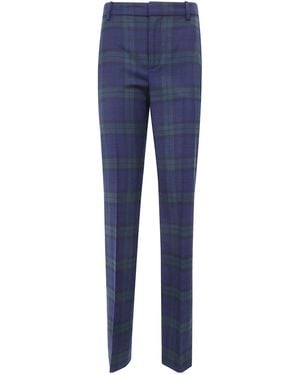 Ralph Lauren Woven Straight Trousers - Blue