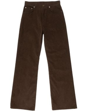 Acne Studios Corduroy Trousers - Brown