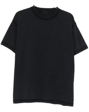 Balenciaga Round Neck Short-Sleeved T-Shirt - Black