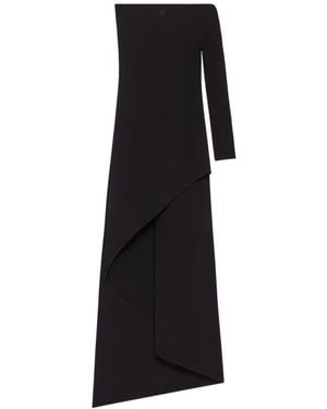 Courreges Elegant Long Dress - Black