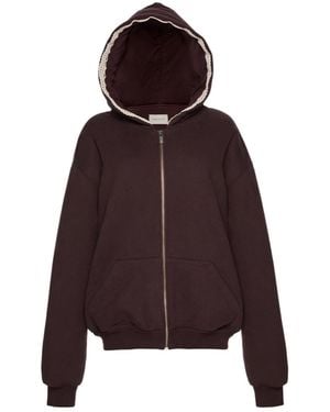 Magda Butrym Long-Sleeved Sweatshirt - Purple