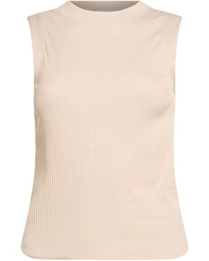 Brunello Cucinelli Solid Color Vests - Natural