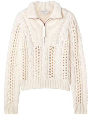 Gabriela Hearst Idris Cashmere Jumper - White