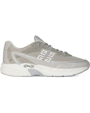 Givenchy Nfnty-52 Lace-Up Trainers - Grey