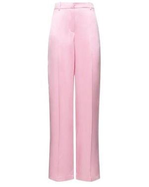Magda Butrym Mid-Waist Pocket Dress Pants - Pink