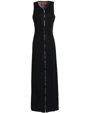 DIESEL Sleeveless Denim Dress - Black