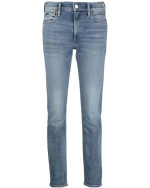 Polo Ralph Lauren Mid-Rise Slim-Cut Jeans - Blue