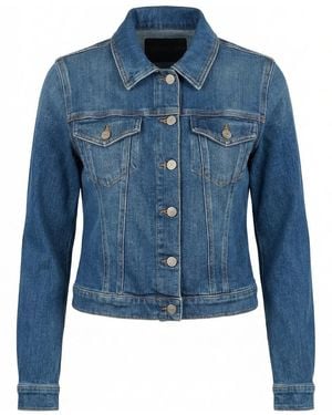 Dondup Fitted Denim Jacket - Blue
