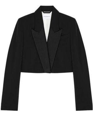 Givenchy Cropped Jacket - Black