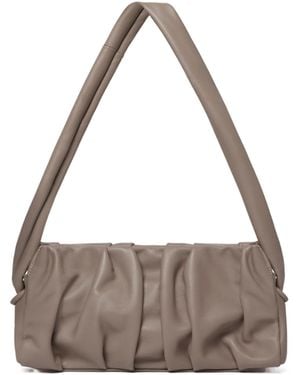 Elleme Elleme Vintage Effect Vague Shoulder Bag - Gray