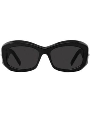 Givenchy Eyewear Rectangle Frame Sunglasses - Black
