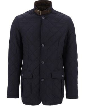 Barbour Lutz Quilted Jacket - Blue