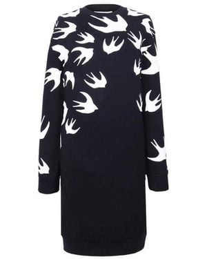 McQ Long Sweater-Style Dress - Blue
