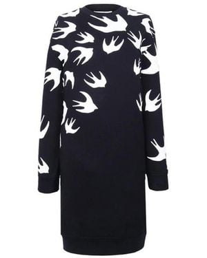 McQ Long Sweater-Style Dress - Blue