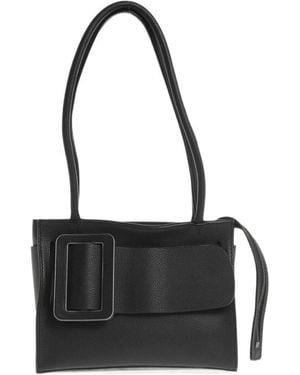 Boyy Bobby Large Buckle Shoulder Bag - Black