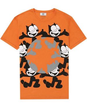 Iceberg Printed T-Shirt - Orange