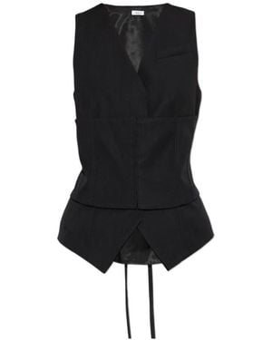 McQueen Vests - Black
