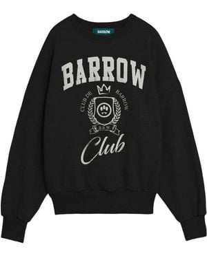 Barrow Open-Back Sweatshirt - Black