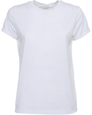 Mazzarelli Crewneck Short-Sleeved T-Shirt - White