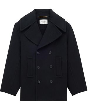 Saint Laurent Peacoat - Blue