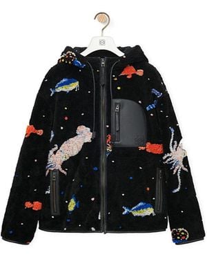 Loewe Hooded Jacket - Black