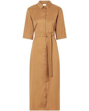 Max Mara Collared Dress - Natural