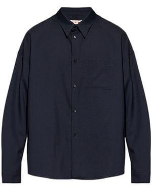 Marni Long Sleeve Shirt - Blue