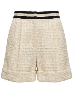 Gucci Turn-Up Hem Shorts - Natural
