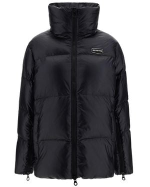 Duvetica Hooded Quilted Jacket - Black
