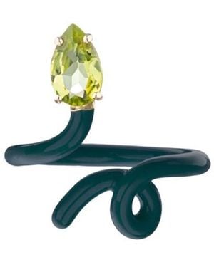 Bea Bongiasca Baby Vine Ring - Blue