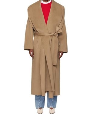 Rohe Long Sleeve Coat - Natural