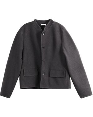 Rier Long-Sleeve Single-Breasted Jacket - Gray