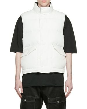 McQueen Graffiti Vest - White