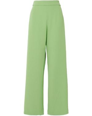 Dries Van Noten High-Rise Zipper Casual Trousers - Green