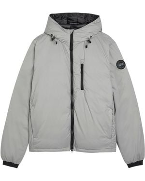 Canada Goose Hooded Ripstop Shell Jacket - Gray