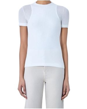 Jil Sander Crewneck Fitted T-Shirt - White