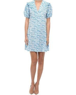 Samsøe & Samsøe Printed Dress - Blue