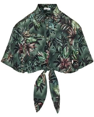 Rabanne Short-Sleeved Shirt - Green