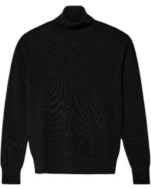 Lemaire Turtleneck Straight Hem Jumper - Blue